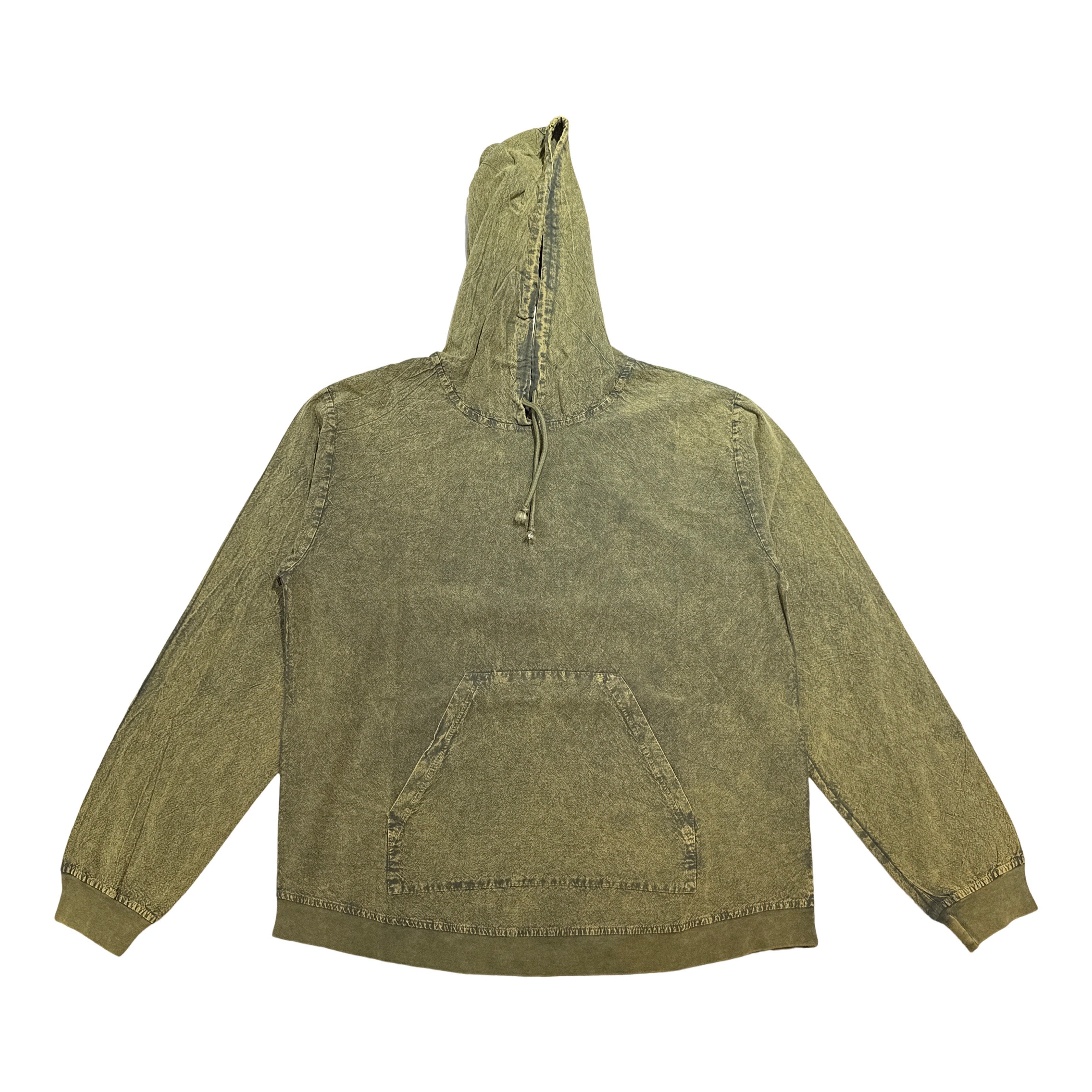 Seaspice Green Peruvian Cotton Drawstring Hoodie - Dudes Boutique