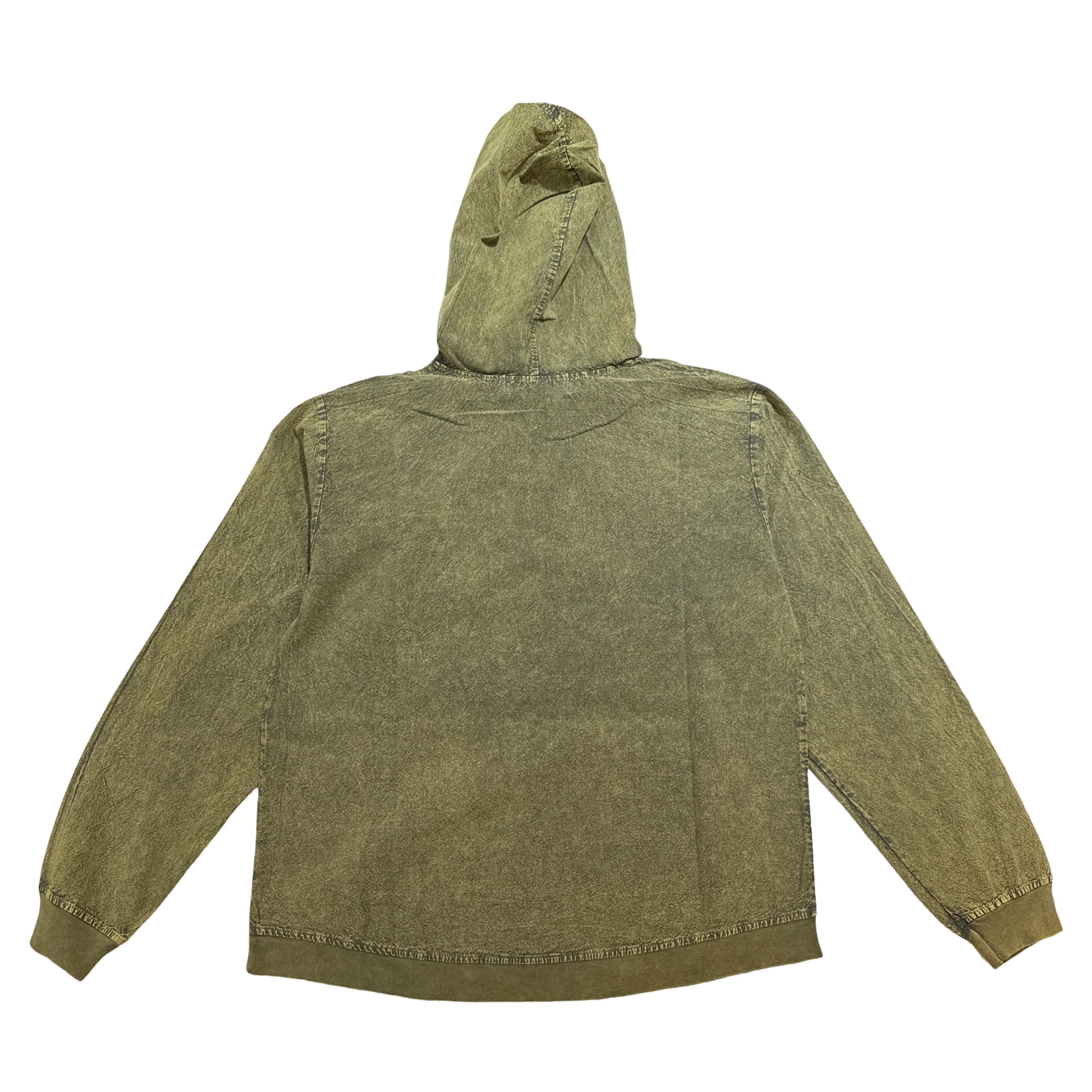 Seaspice Green Peruvian Cotton Drawstring Hoodie - Dudes Boutique