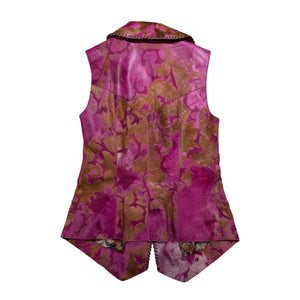 Kashani Women's Fuchsia Pink Cavallino Pony Hair Vest - Dudes Boutique