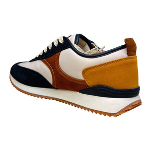 G West Navy/Brown Suede Extreme Comfort Sneakers - Dudes Boutique