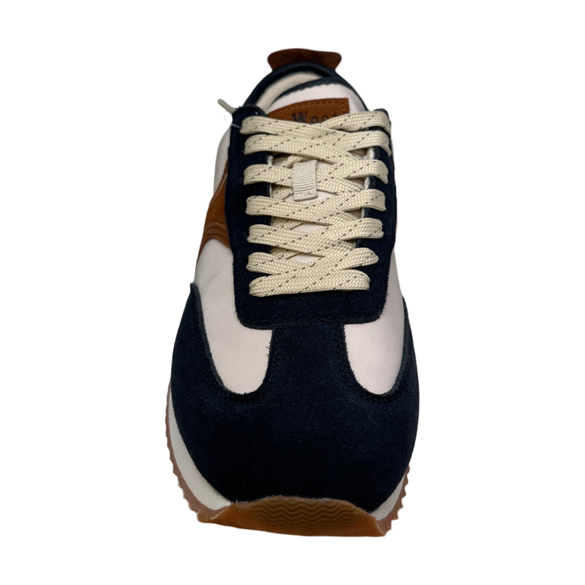 G West Navy/Brown Suede Extreme Comfort Sneakers - Dudes Boutique