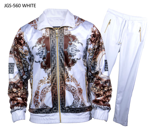 Prestige JGS-560 White Jogger Set
