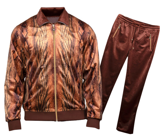 Prestige JGS-6706 Brown Jogger Set