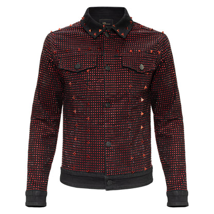 Pure Style + Opulent Overlay SET - BLACK/RED - Dudes Boutique