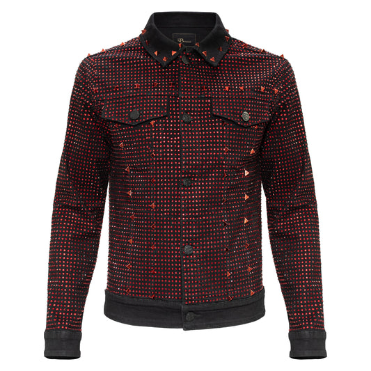 Pure Style + Opulent Overlay SET - BLACK/RED - Dudes Boutique