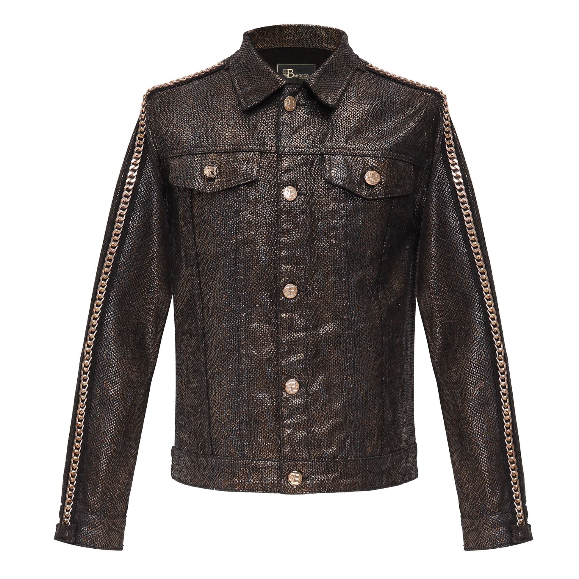 Embellish Edge BLACK/GOLD - Dudes Boutique