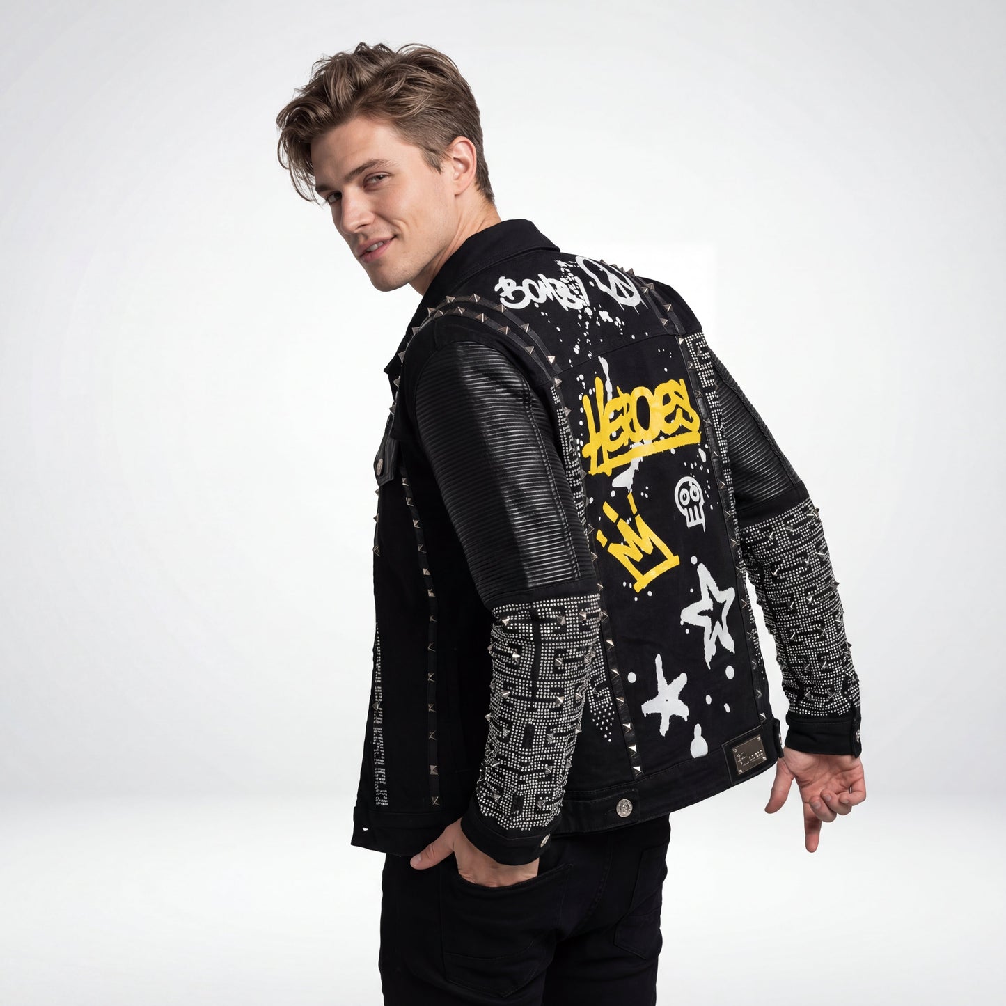 CITY SHINE Jacket BLACK