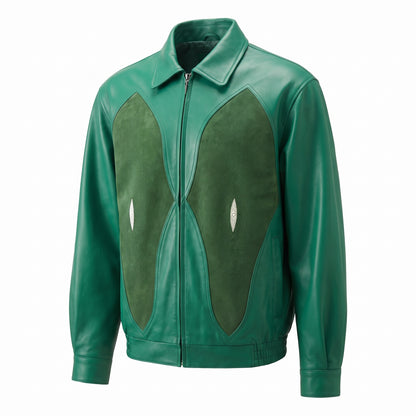 G-Gator Verde Stingray/Lambskin Jacket