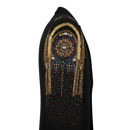 Kashani Cathedral beadwork jacket