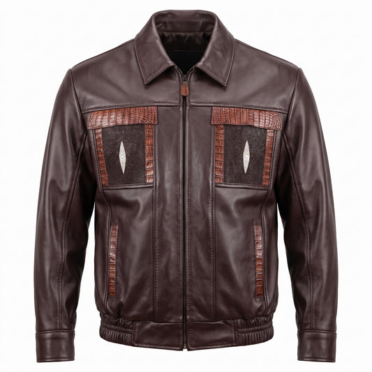 G-Gator - 2070 Lambskin/Stingray/Caiman Jacket