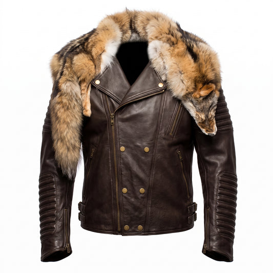 G-Gator "Coyote" Moto Jacket w/ Full Coyote Shoulderpiece