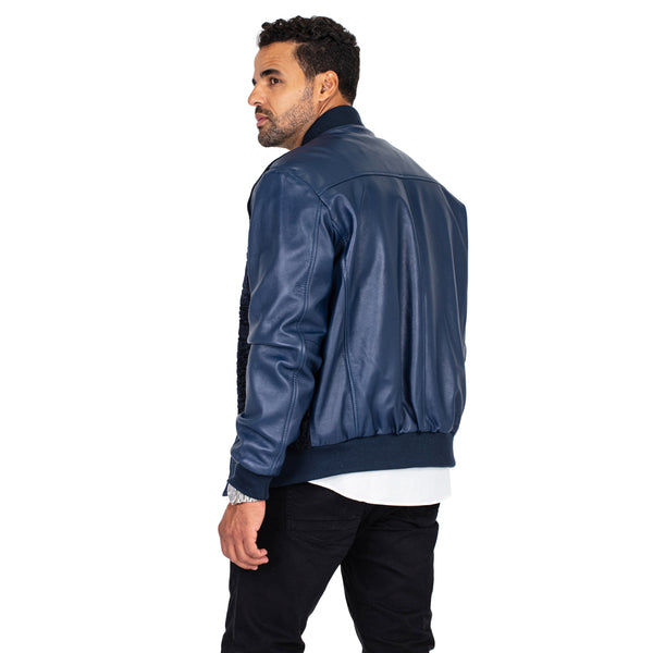 Lamb hotsell bomber jacket