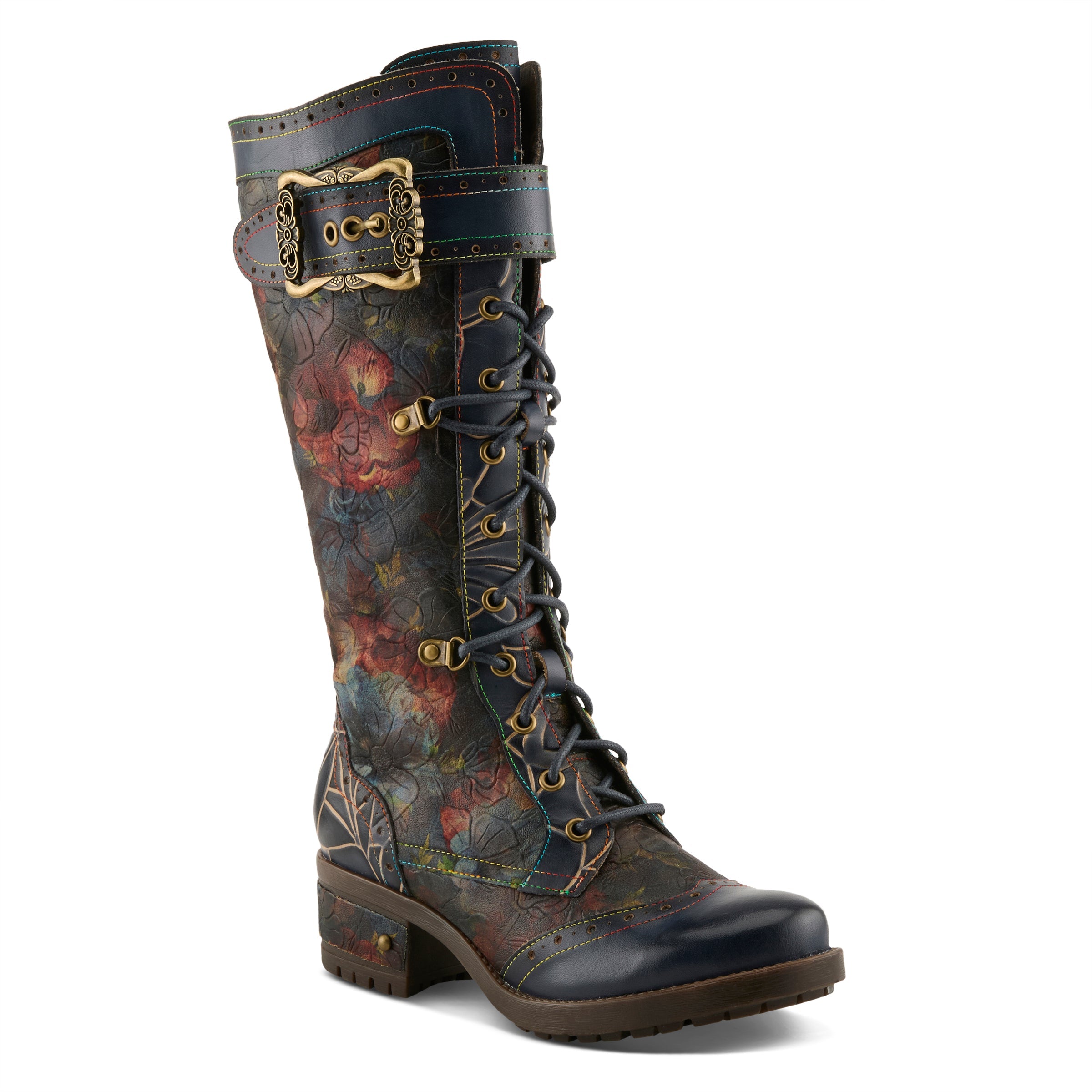 L'Artiste Navy Kisha-Fall Boots