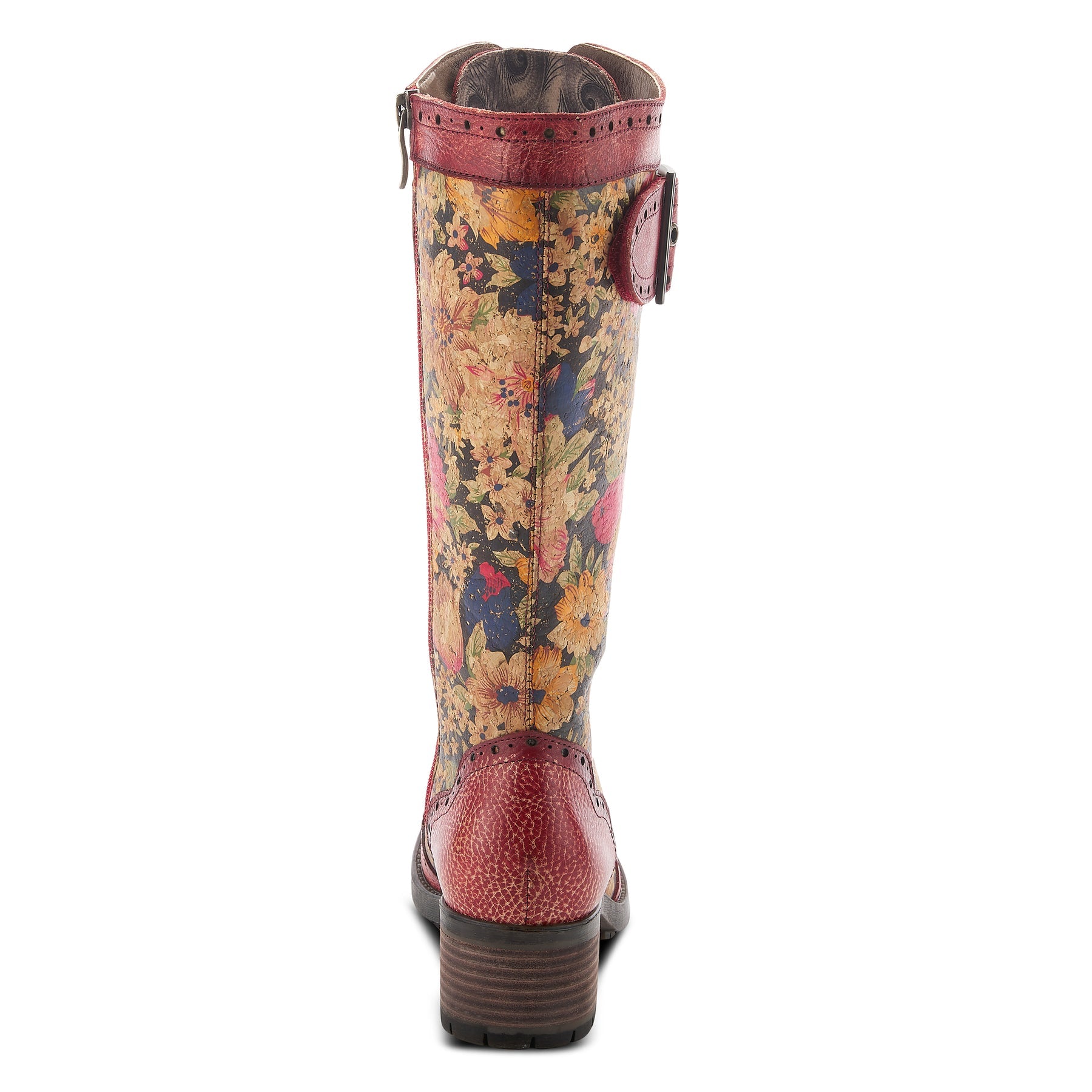 L'ARTISTE KISHA-FLORA RED BOOTS - Dudes Boutique