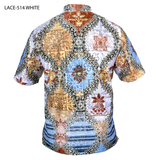 Prestige LACE-514 White Lace Shirt