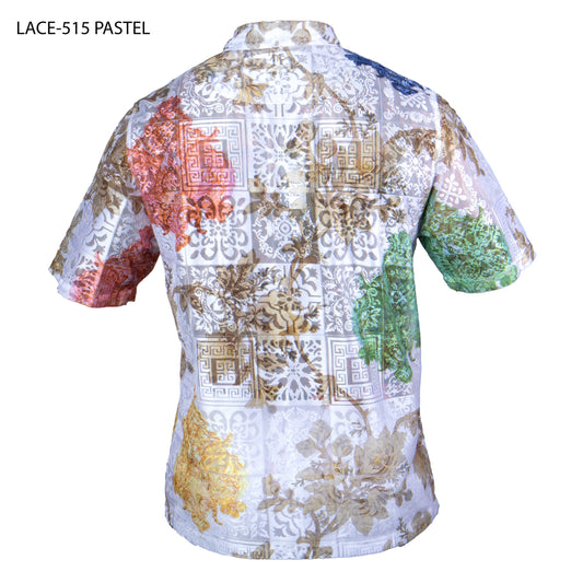 Prestige LACE-515 Pastel Lace Shirt
