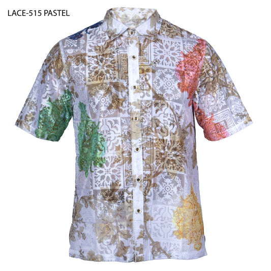 Prestige LACE-515 Pastel Lace Shirt