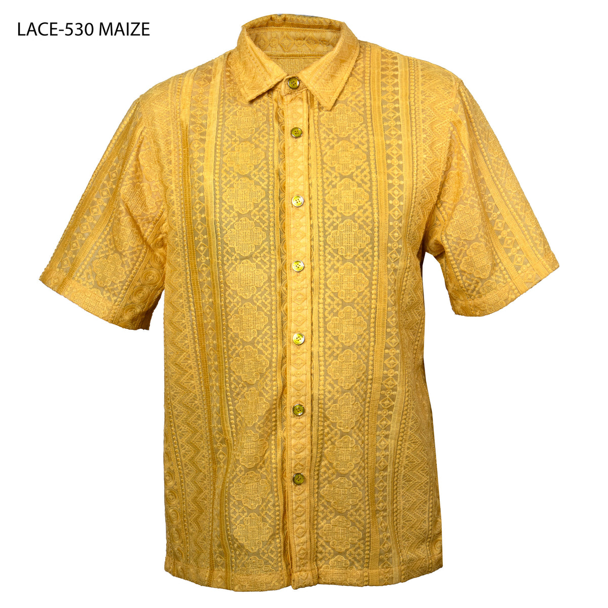 Prestige LACE-530 Maize Lace Shirt