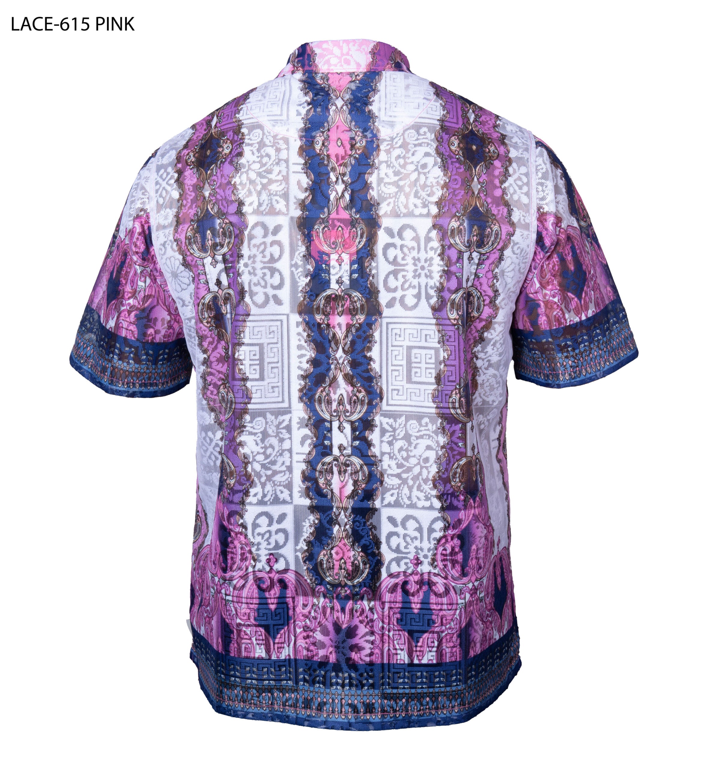 Prestige LACE-615 Pink Lace Shirt