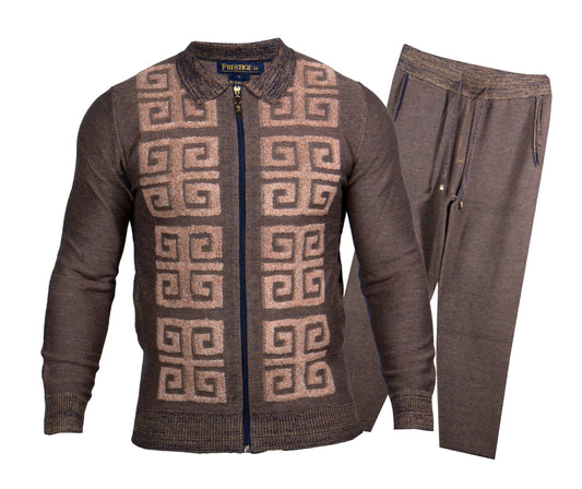 Prestige LNG-350 Khaki Sweater Set