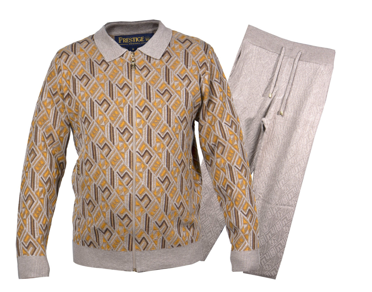 Prestige LNG-360 Oatmeal Sweater Set