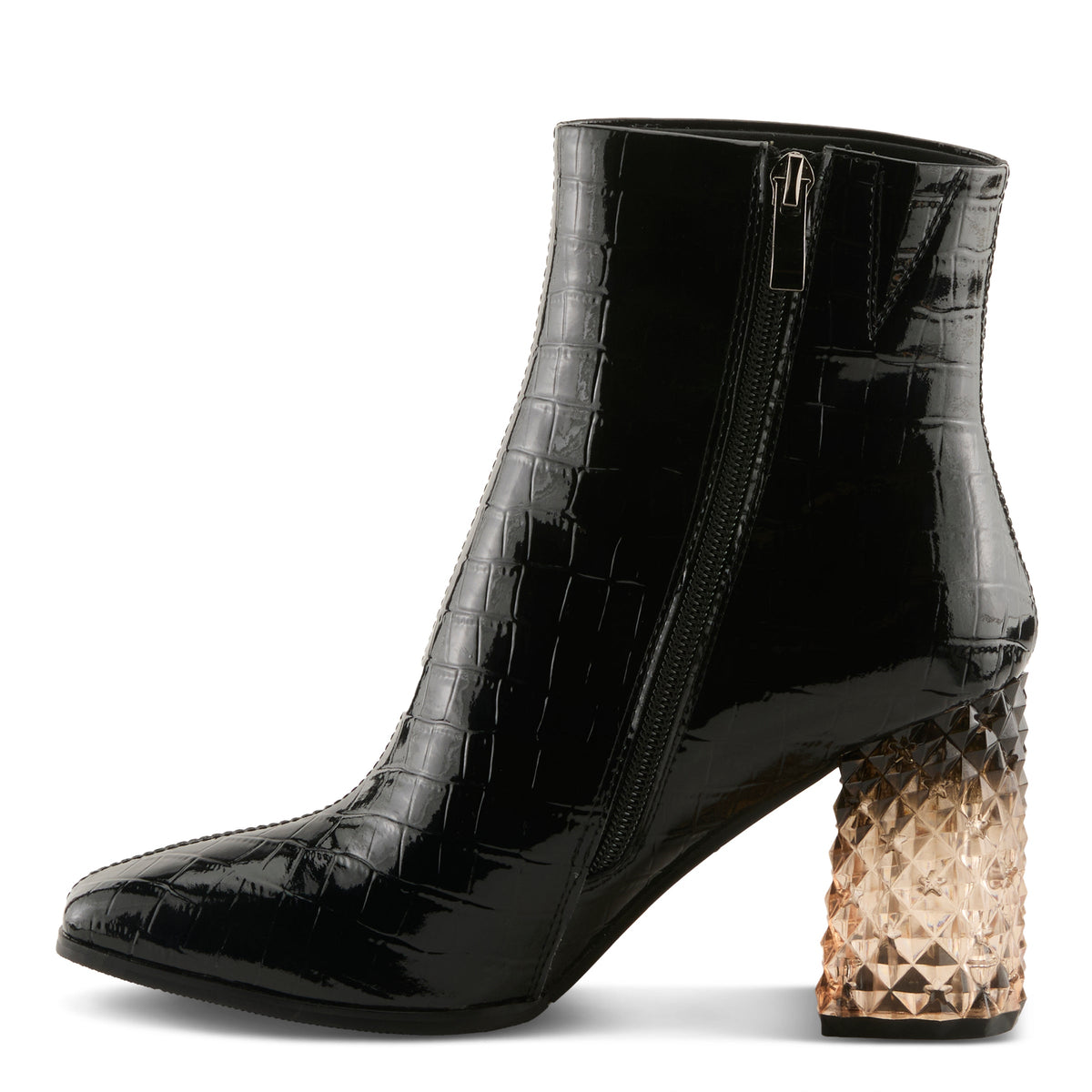 Azura Longoria women's embossed gator boots