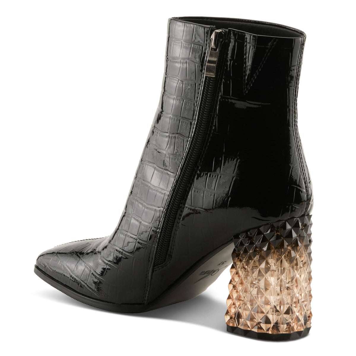 Azura Longoria women's embossed gator boots