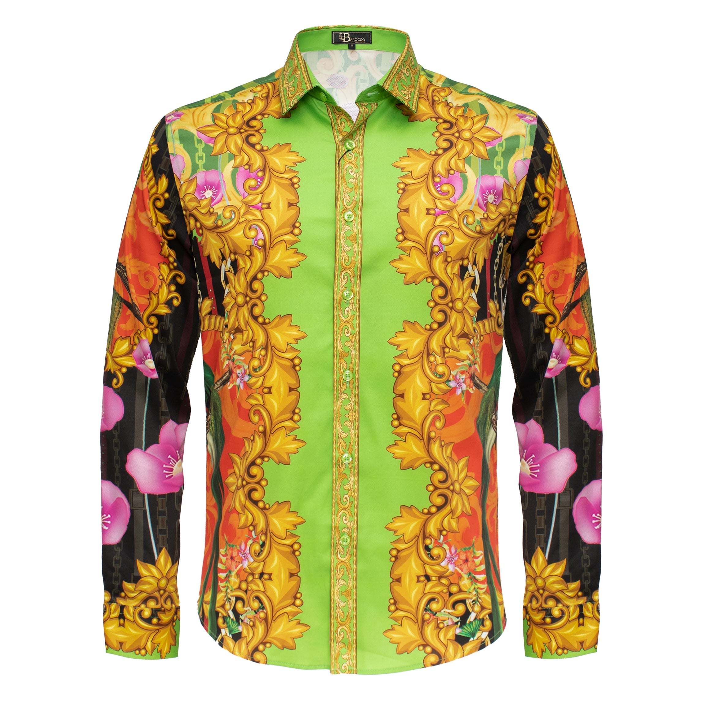 Floral Serenade GREEN - Dudes Boutique
