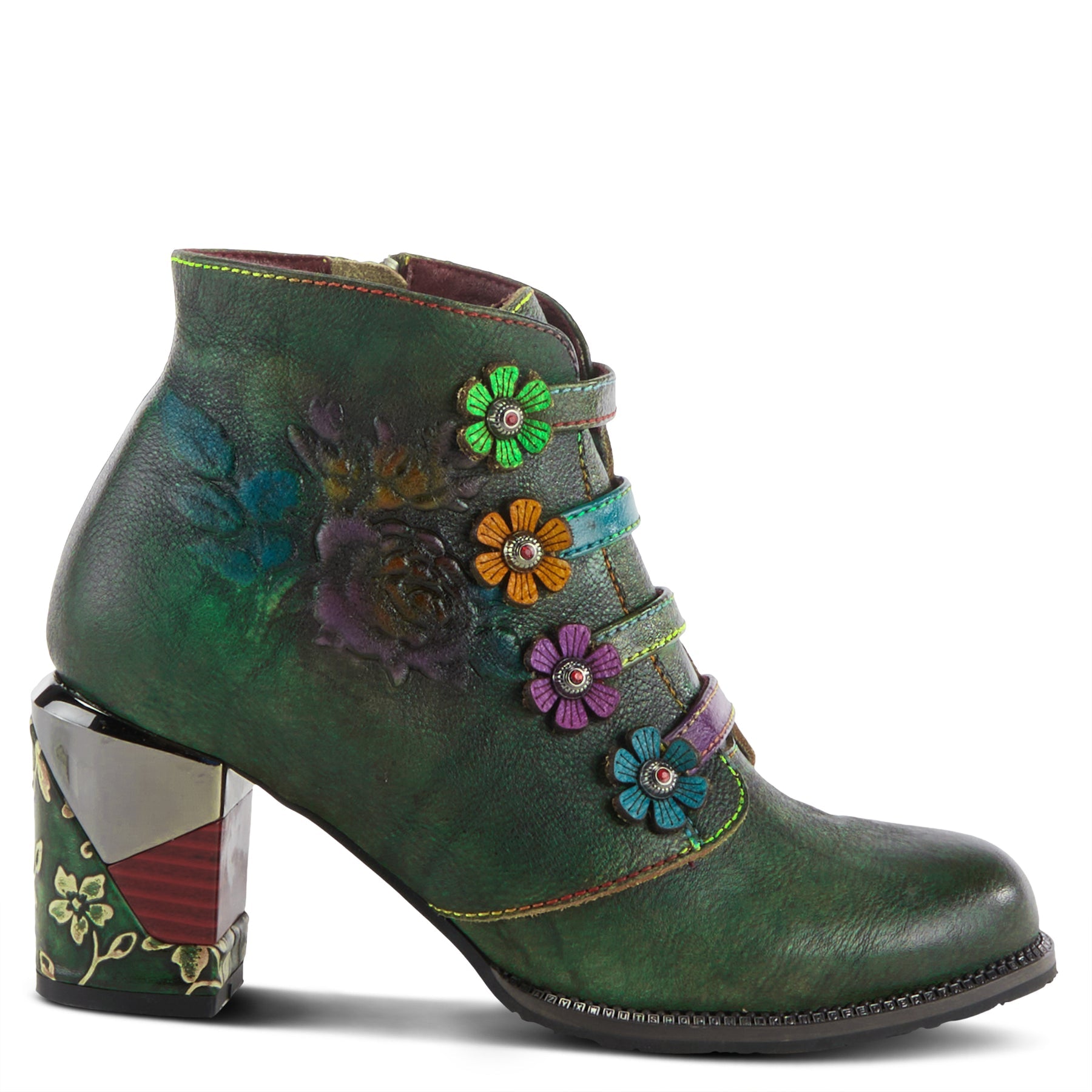 L'ARTISTE MALEEKA WESTERN MID CALF BOOTIE - Dudes Boutique