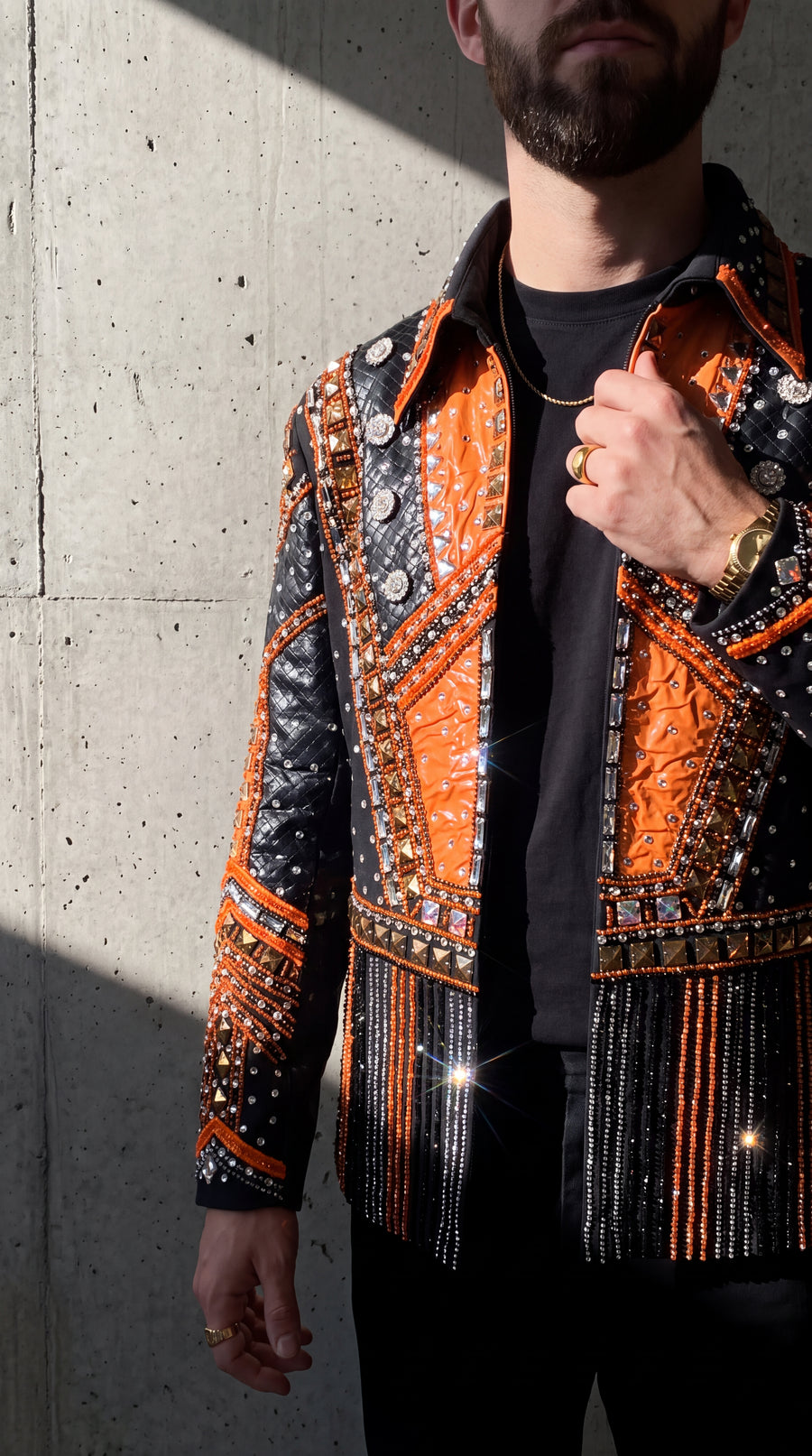 Hyper crystal jackets