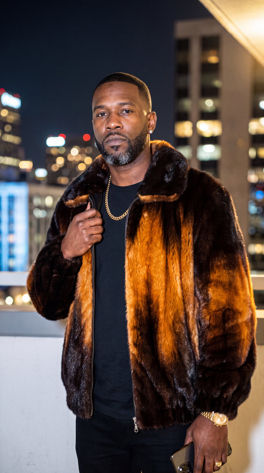 Mink fur