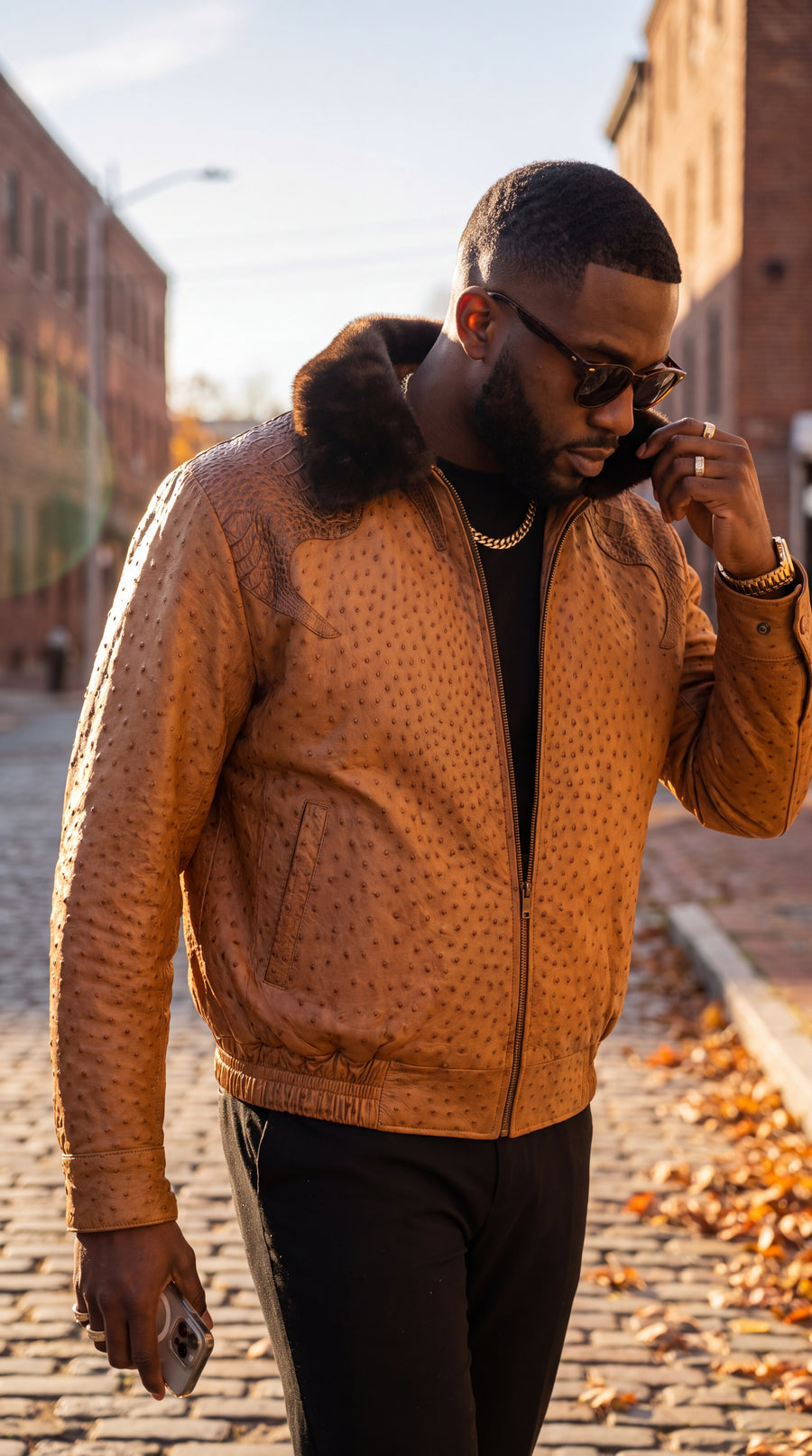 Ostrich jackets