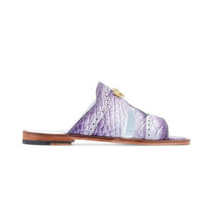 Mauri 1858-5 Alligator White Dirty Purple - Dudes Boutique