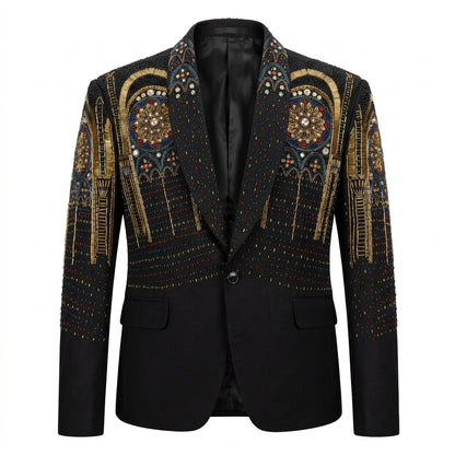 Kashani Cathedral beadwork jacket