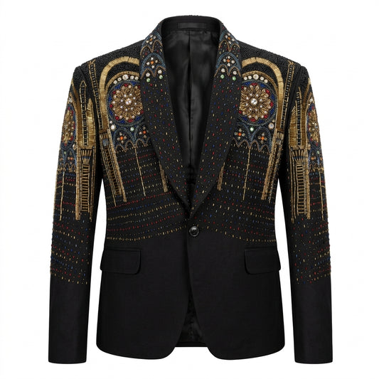 Kashani Cathedral Beadwork Jacket