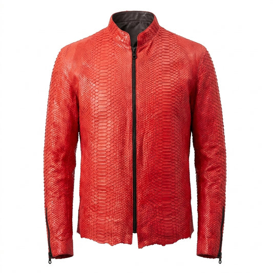 Kashani Baby Soft Full Python Snake Jacket