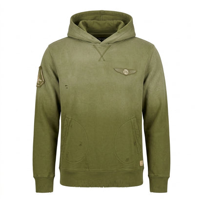 Top Gun Victory Vintage Hoodie - Olive