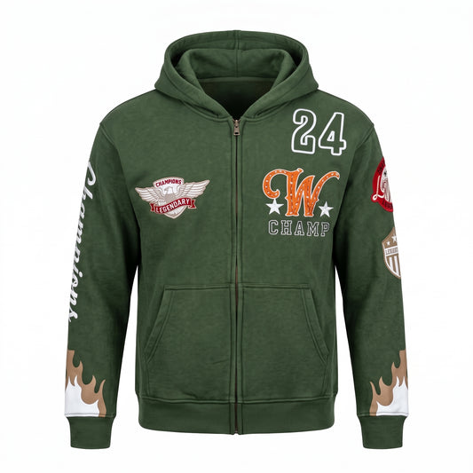 Copper Rivet World Class Champion Full Zip Hoodie
