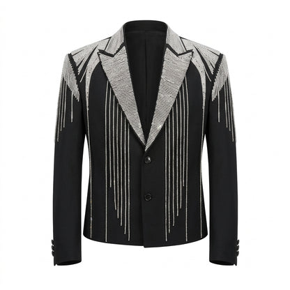 Kashani Starfall Chandelier beaded jacket