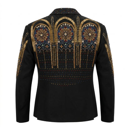 Kashani Cathedral beadwork jacket