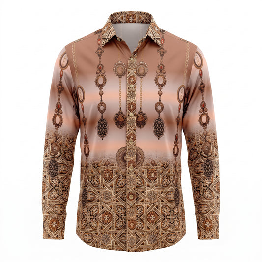 Prestige PR-6642 Sand Dress Shirt