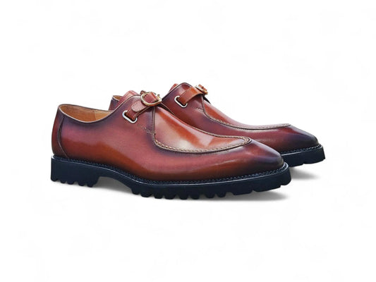 Moc Toe Single Monk Loafer