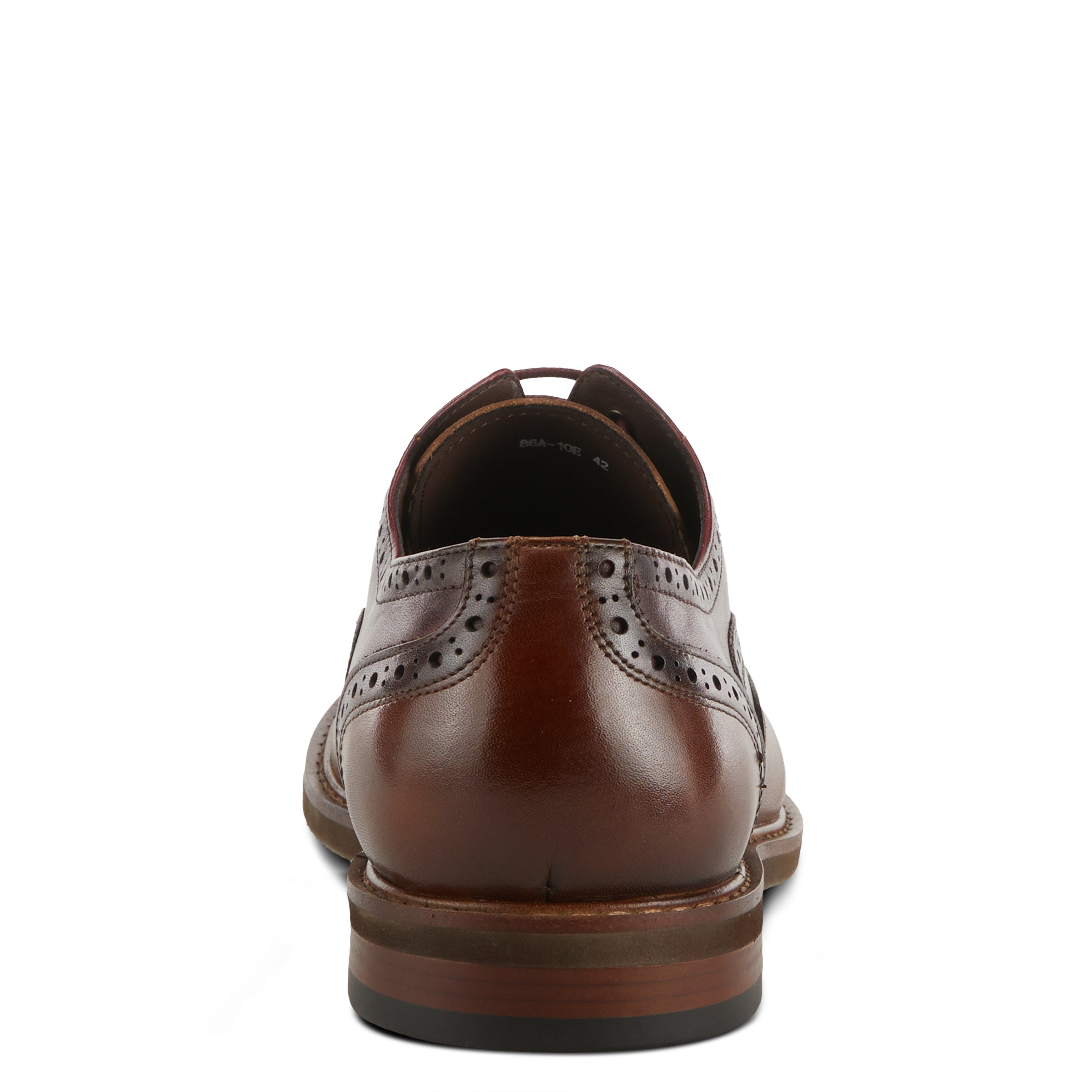 L'Artiste Niko Bordeaux Wingtip Dress Shoes - Dudes Boutique