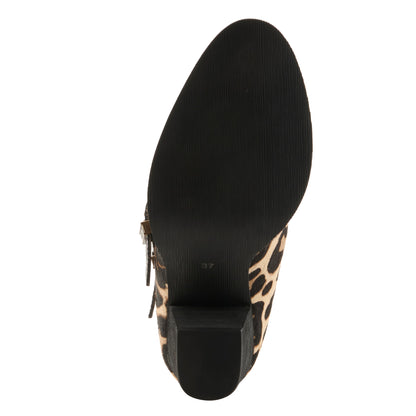 L'Artiste Black Notched-Leo Boots