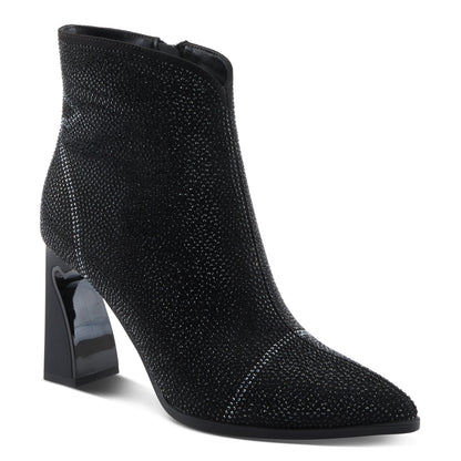 Azura Ohlala Black Crystal Boots