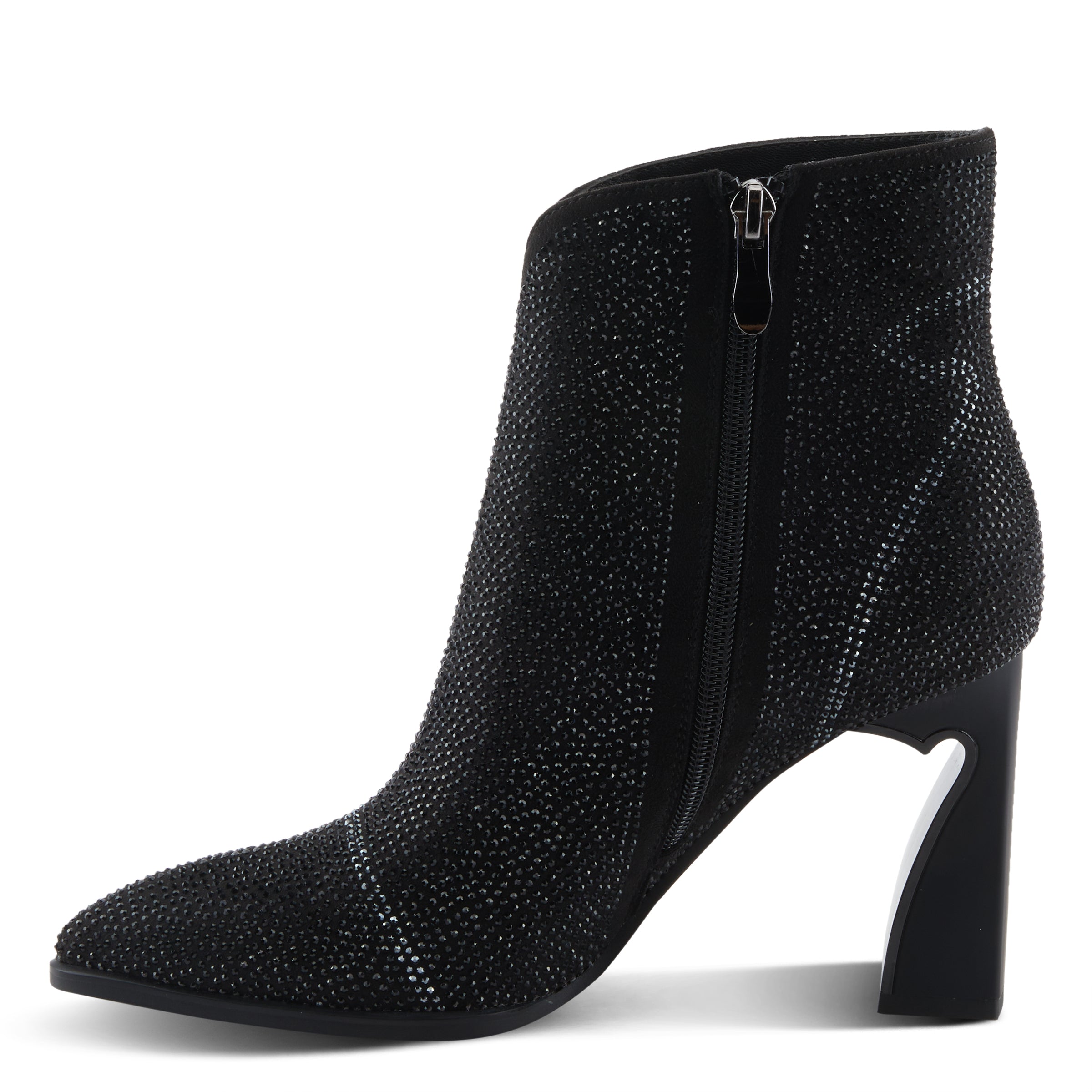 Azura Ohlala Black Crystal Boots