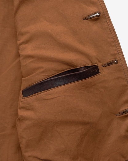 Schott P2484 Men's A-1 Flight Jacket - Brown