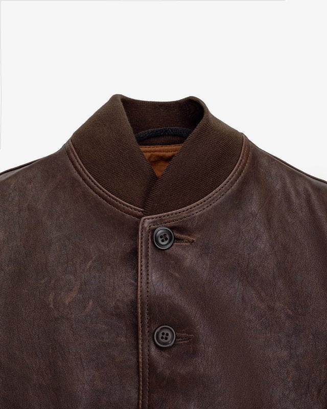 Schott P2484 Men's A-1 Flight Jacket - Brown