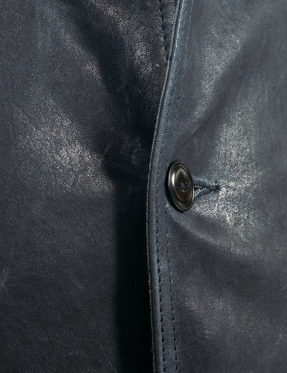 Schott P2484 Men's A-1 Flight Jacket - Navy Blue - Dudes Boutique