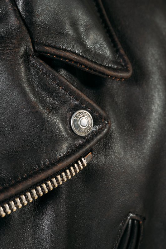 Schott P50VN men's hand vintaged cowhide Perfecto jacket